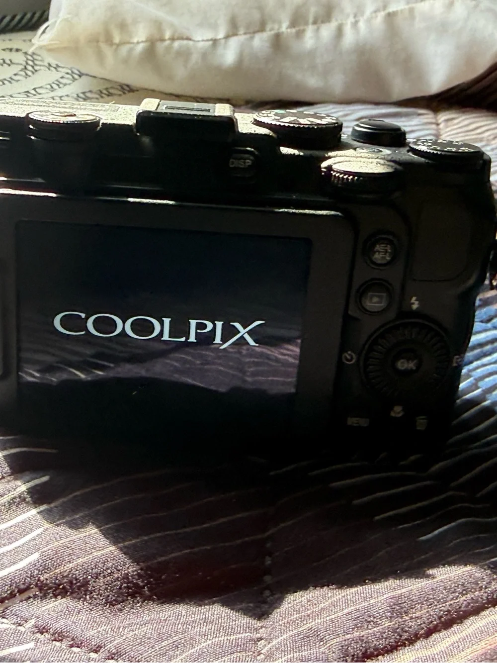 NIKON COOLPIX P7700 Black Compact Digital Camera with Built-In Lens